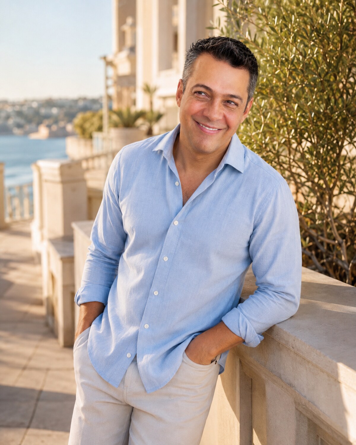 Portrait of Leonardo, founder and mentor behind NEXO
